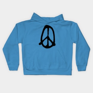 PEASTER EGG - heyK's peaceful easter egg design Kids Hoodie